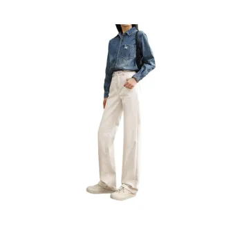 HIPPIEMISS Jeans Women's Ecru[Reversible Pants]