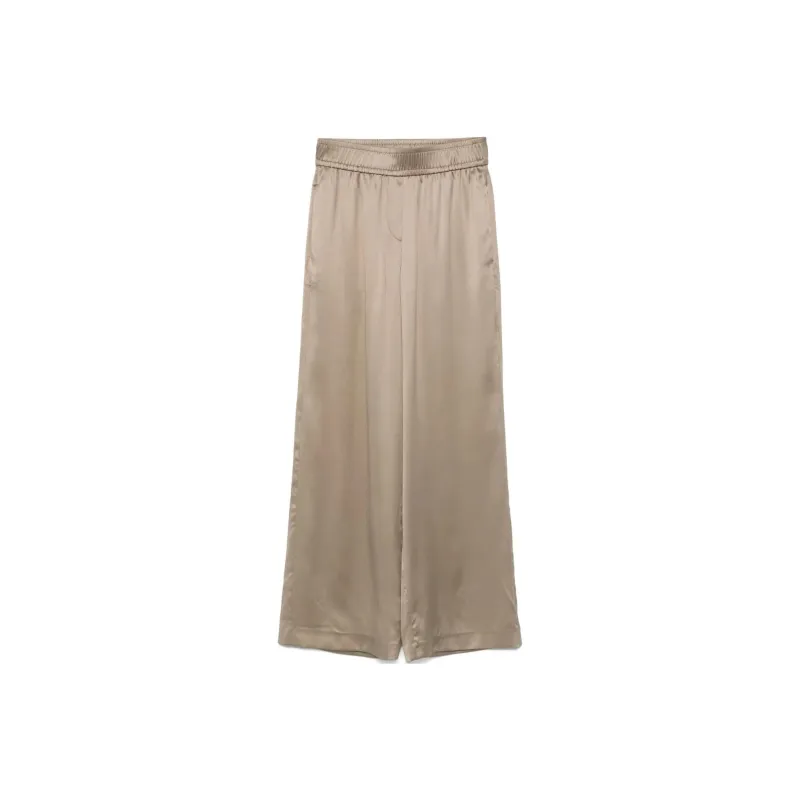 Brunello Cucinelli Palazzo Straight Leg Pants-0