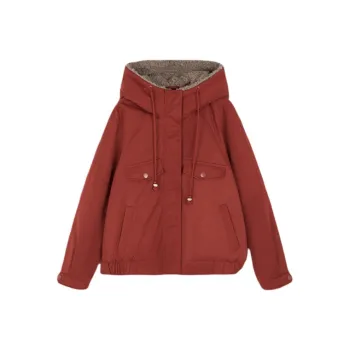 Mo Han Yi Mei Puffer Jacket Women's Orange Red
