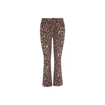 R13 Leopard print Jeans