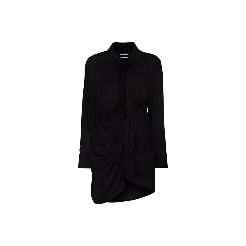 Jacquemus La Robe Bahia 'Black'-0