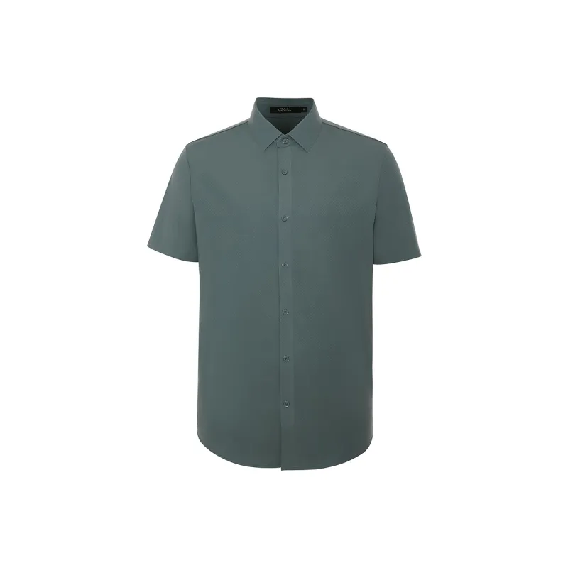 Satchi Shirts Men Gray Green-0