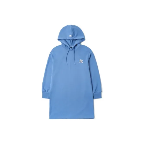 MLB Long Sleeved Dresses Women's Sky Blue