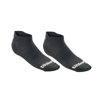 Wilson Ankle Socks Unisex 1 Pack Black/White