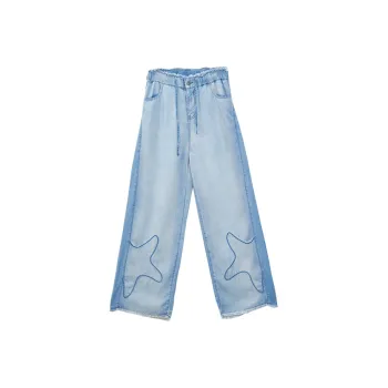 CHAU·RISING Denim Trousers Women's Blue