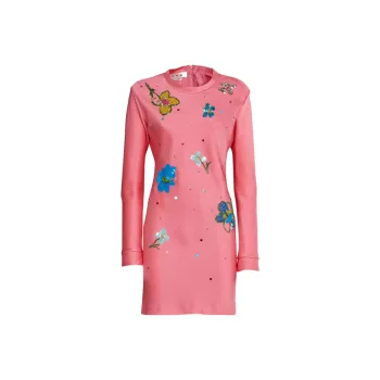 MARNI Long Sleeved Dresses Women's Pink