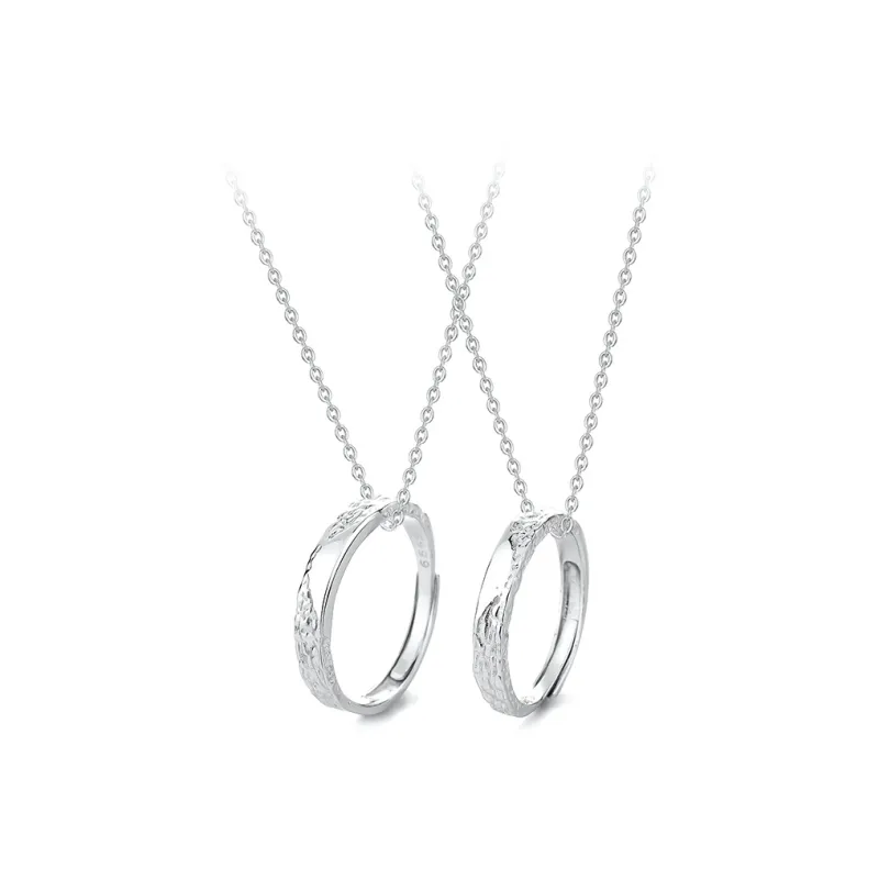 CHINA GOLD 999 Fine Silver Necklaces Unisex-2