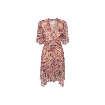 ISABEL MARANT ETOILE Short Sleeved Dress Women's Beige