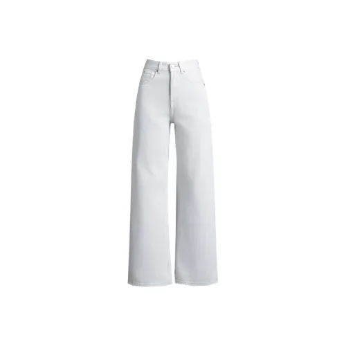 You Cow Me Pants Jeans Women's Greige
