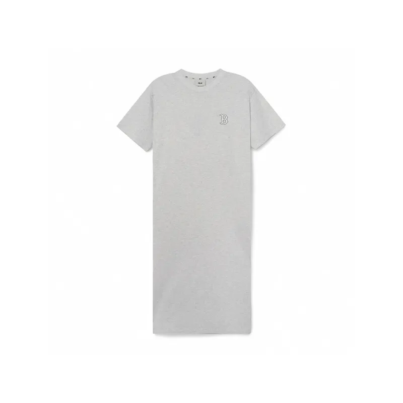 MLB New York Yankees SS23 Short Sleeved Dresses Women's Light Gray-0