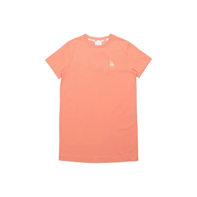 MLB Short Sleeved Dresses Women's Orange-0