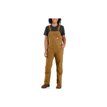Carhartt 102438 RUGGED FLEX Collection CANVAS BIB OVERALL Overalls LOOSE FIT Women's