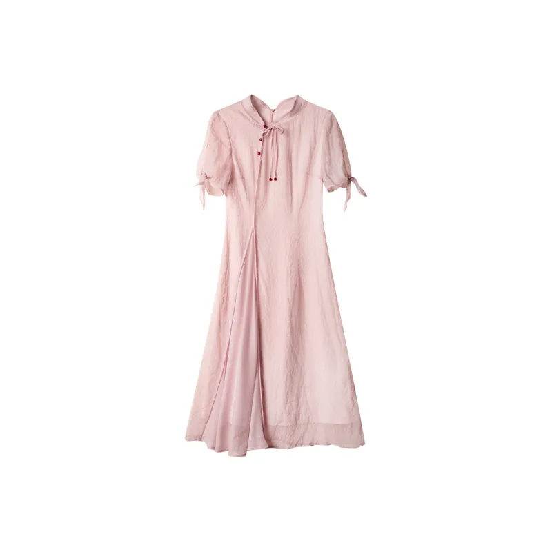 ANNECHEN Short Sleeved Dresses Women's-0