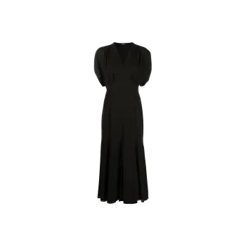 THEORY Short-Sleeved Dresses Women's Black