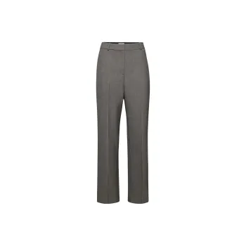 ARITZIA Babaton Agency Curve-Fit Pant ReSsential Casual Pants Women's Heather Charcoal/Stone Phoebe Zhennan Charcoal