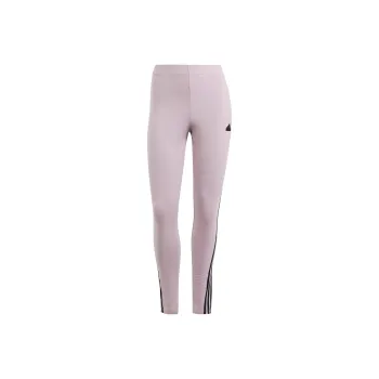 Adidas Future Icons 3-Stripes Leggings Knitted Sports Pants Women's Purple