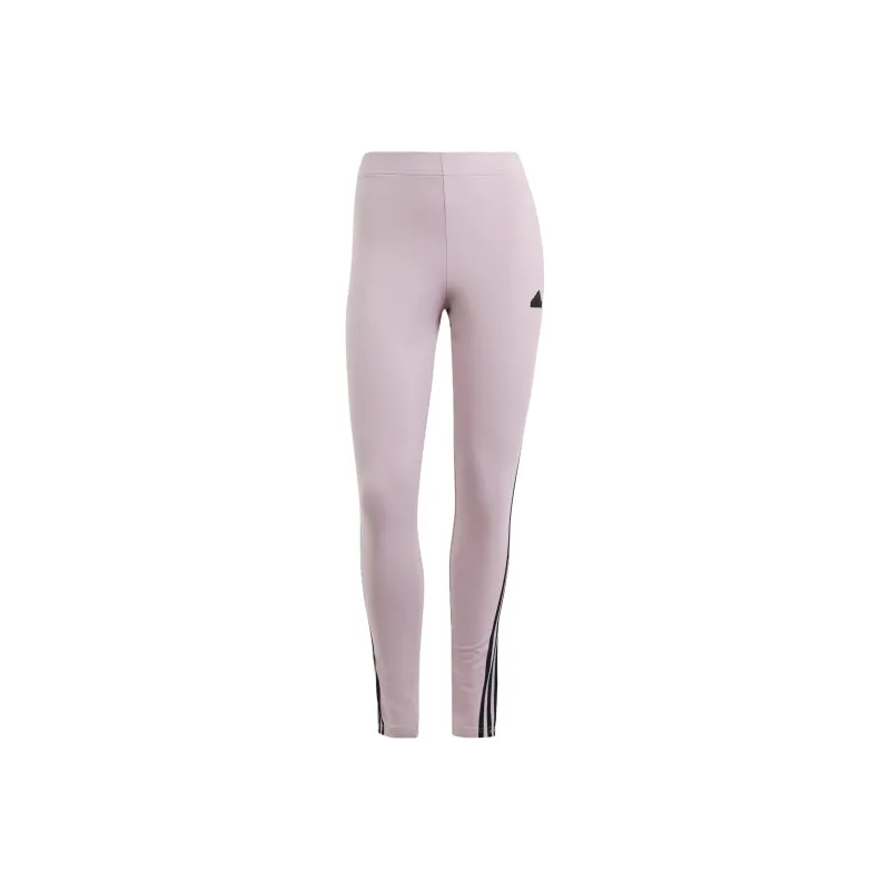 Adidas Future Icons 3-Stripes Leggings Knitted Sports Pants Women's Purple-0