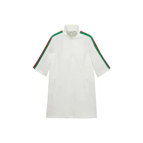 GUCCI SS22 Short Sleeved Dresses Women's White
