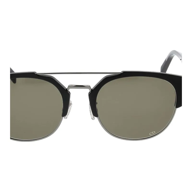 DIOR Acetate Aviator Sunglasses Men's Black-2