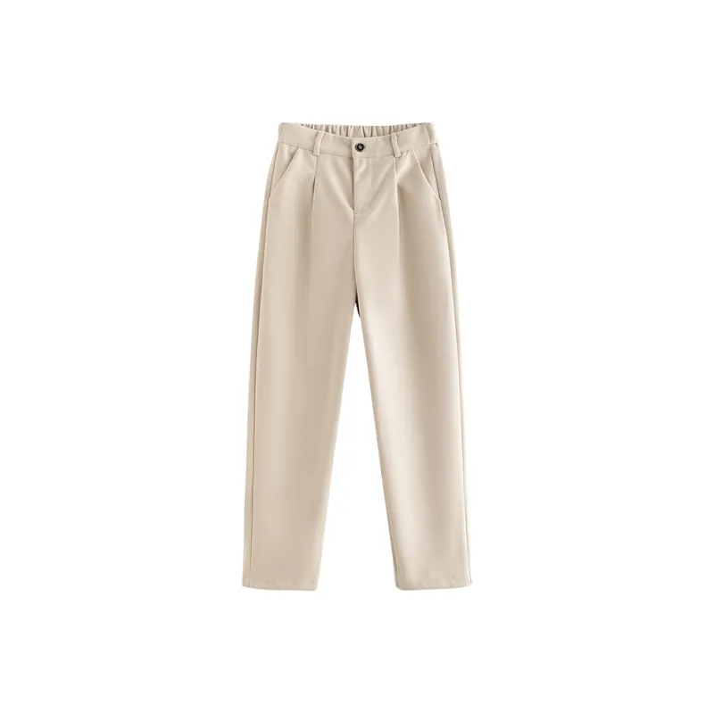 Initial Language Casual Pants Women's-0
