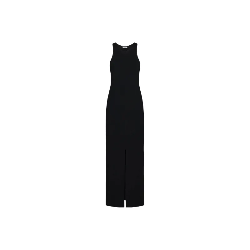 NANUSHKA Sleeveless Fitted Stretched Midi Dress-0