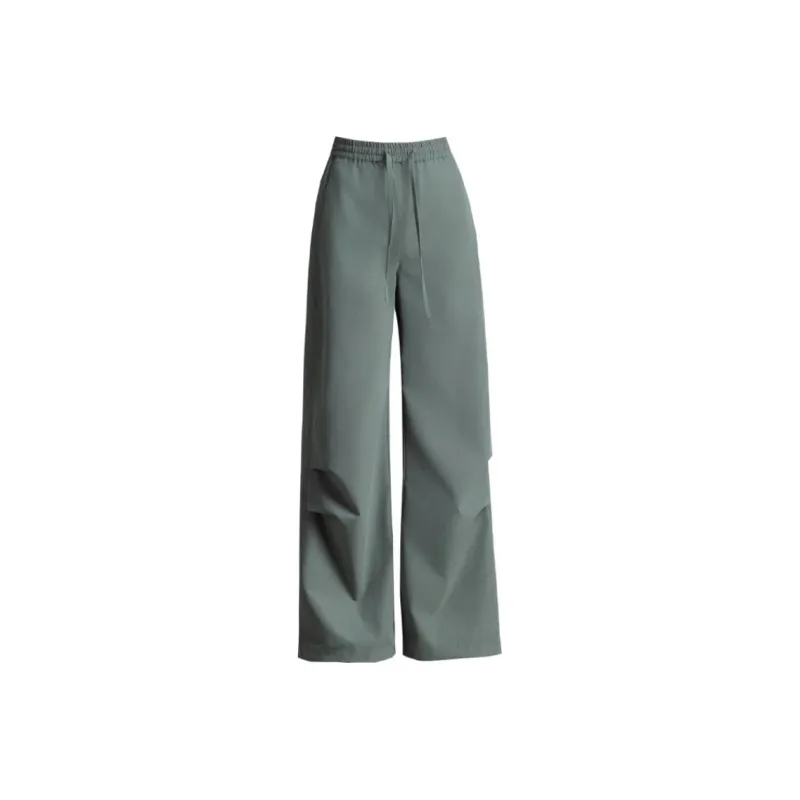 You Cow Me Pants Casual Pants Women's Army Green-0