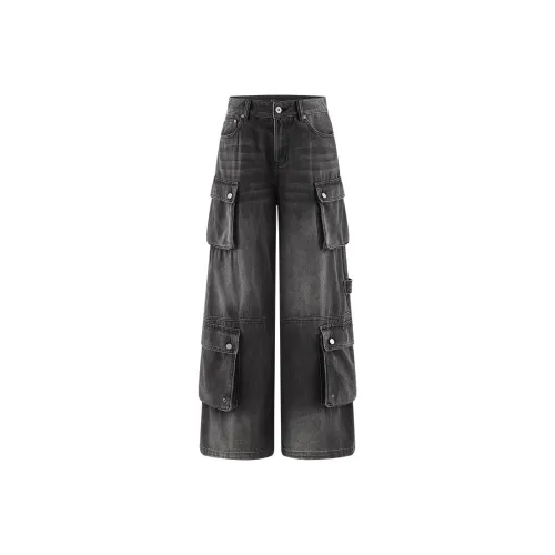 A21 Jeans Women's Black Gray