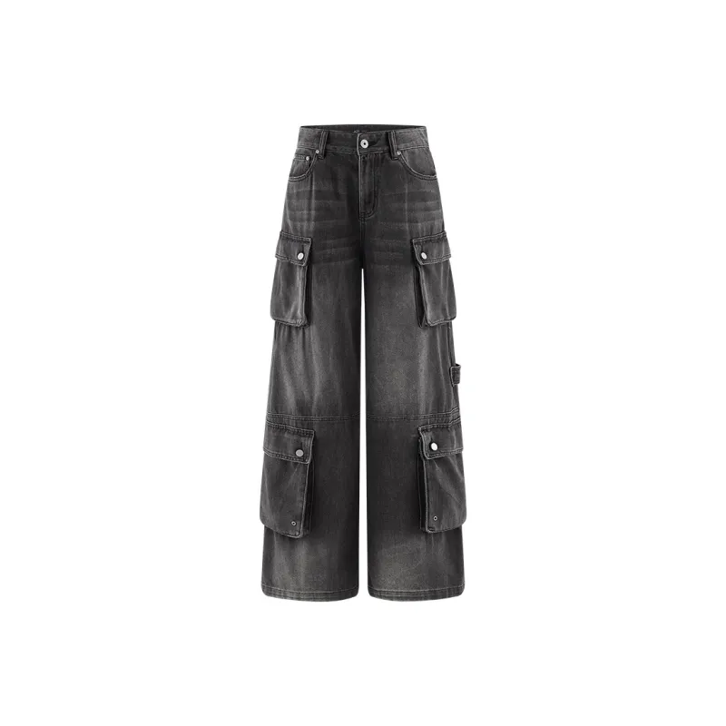 A21 Jeans Women's Black Gray-0