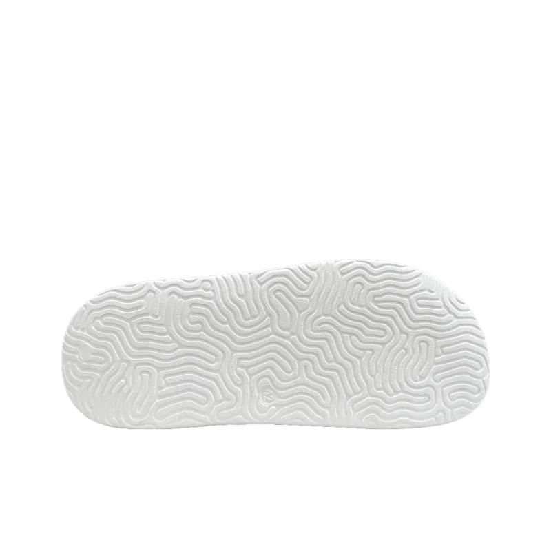 PEAK State Pole Guochuang Slippers Slip Resistant Odor Resistant Abrasion Resistant Slide Slippers Men's White Purple-4