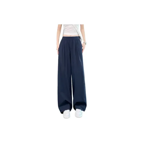SITOL Casual Pants Women's Navy Blue
