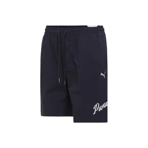 PUMA Casual Shorts Men's Black Gray