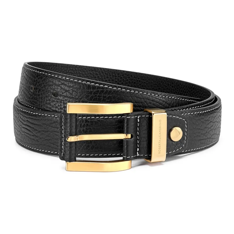 ROBERTA DI CAMERINO Cow Leather Belts Men's 3.4cm-5