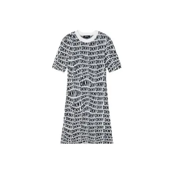 DKNY Short-Sleeved Dresses Women's White