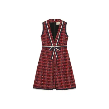 GUCCI FW21 Sleeveless Dress Women's Red