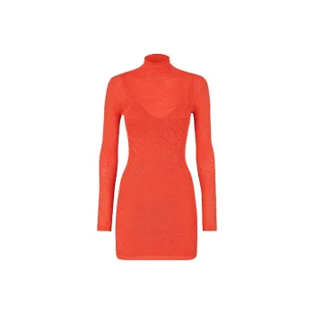 FENDI X Skims Long Sleeve Short Dress Georgia