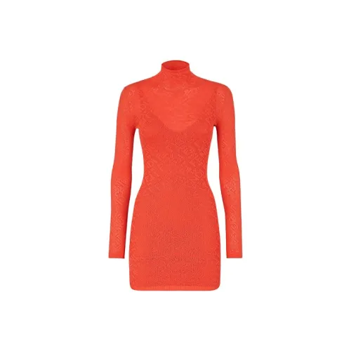 FENDI X Skims Long Sleeve Short Dress Georgia