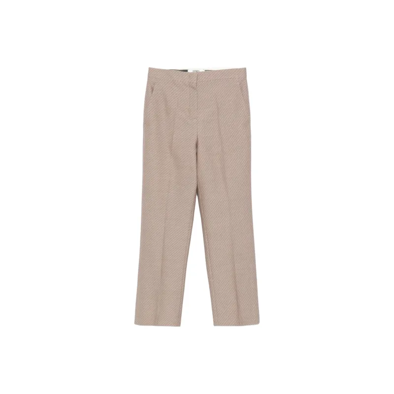 FENDI FF jacquard Trousers-0