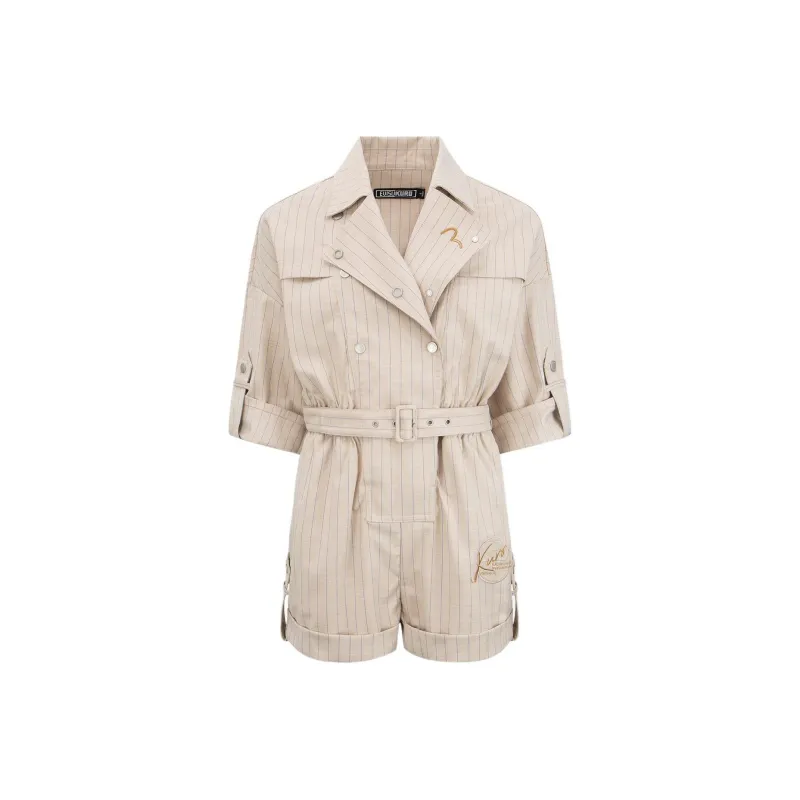 EVISU Jumpsuits Women's Beige-0