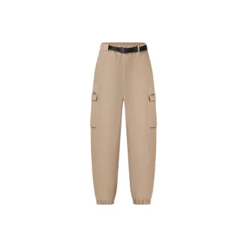 FILA Knitted Sweatpants Women's Deep Yellow Ginger