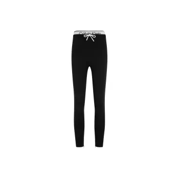 CALVIN KLEIN Knitted Sports Pants Women's Space Black