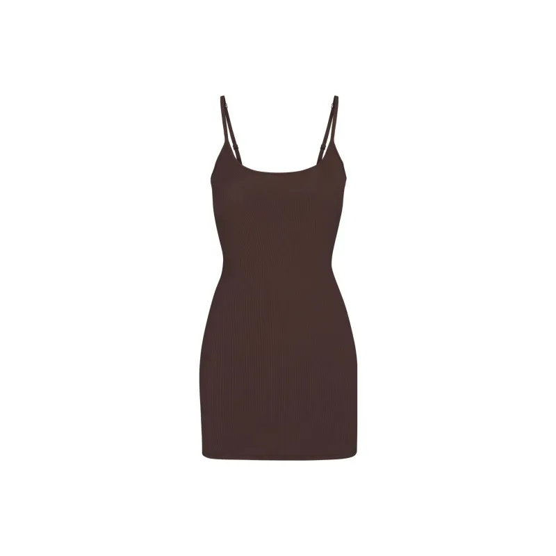 Skims Slip Dresses Women's Cocoa/COCOA-0