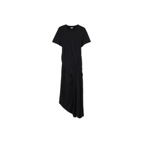 LOEWE SS25 Short Sleeved Dress Women's Black
