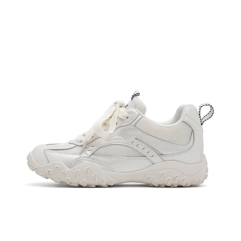 UNCLEWEN Slip Resistant, Breathable, Height Increasing Low Top Chunky Sneakers Women's-11