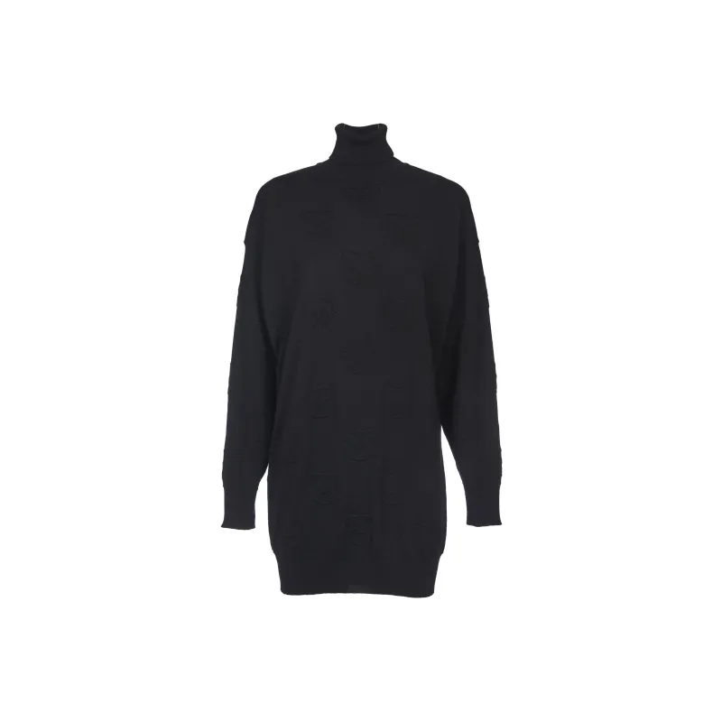 MOSCHINO Long Sleeved Dresses Women's Black-0