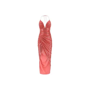 Alexandre Vauthier Sleeveless Dresses Women's Sunset Red