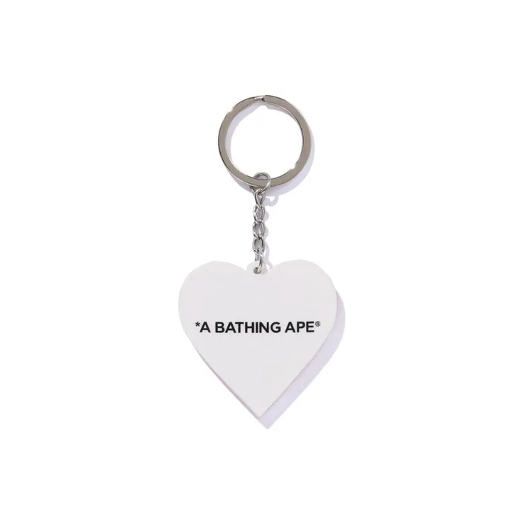 Bape Women's Heart Keychain-1