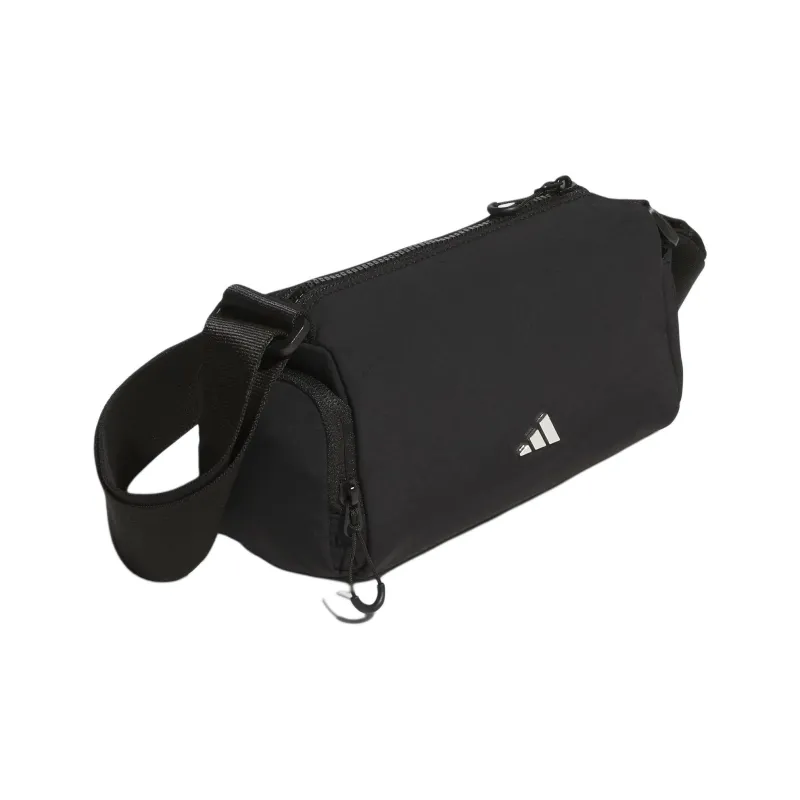 Adidas Recycled Polyester Shoulder Bag, Crossbody Bag Women's Black-1