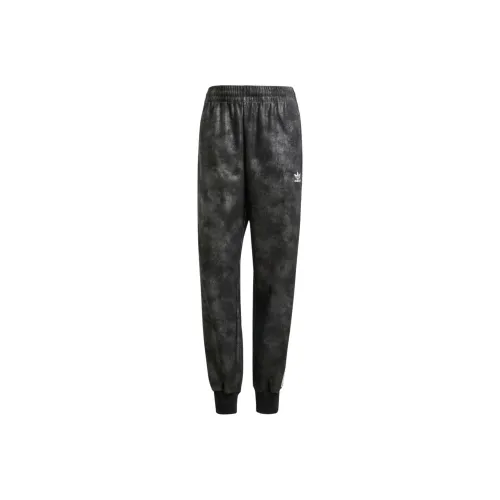 adidas merch Originals Premium Sst Luxe Track Pants Knitted Sports Pants Women's Black