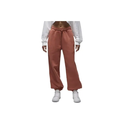 jordan 7.5us Flight Knitted Sweatpants Women's Orange