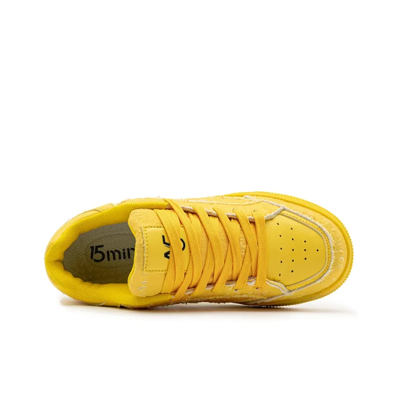 15 MINS Slip Resistant Cushioning Low Top Skateboard Shoes Unisex-2